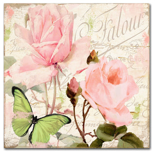 Color Bakery 'Florabella III' Canvas Art, 35"x35"