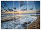 "Sydney Sunset at La Per House" Metal Wall Art, 3 Panels, 36"x28"