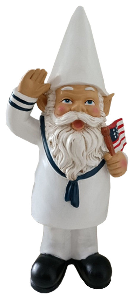 12" Resin Navy Gnome