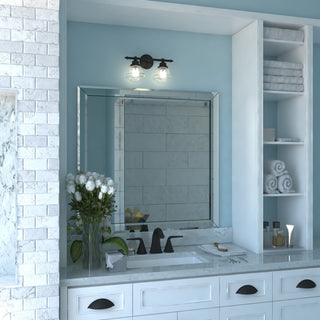 Vaxcel Lighting W0189 Huntley 2 Light 16"W Bathroom Vanity Light - Oil Rubbed