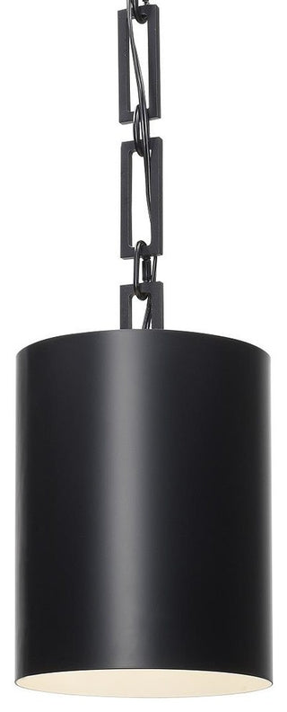 Alston 1 Light Mini Chandelier in Matte Black