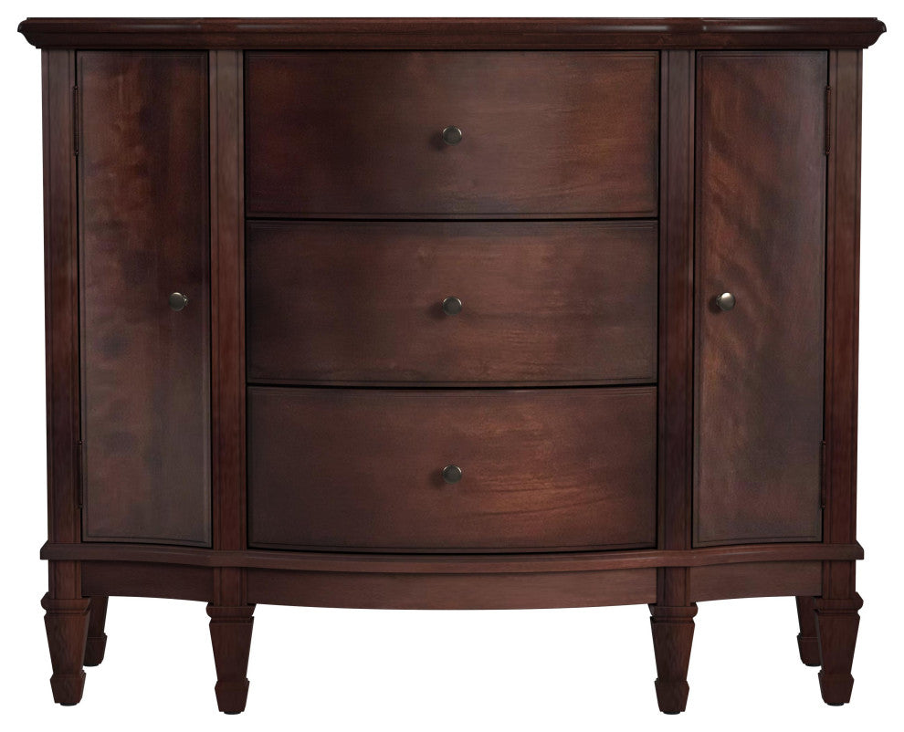 Butler Sheffield Cherry 3 Drawer 2 Drawer Accent Cabinet