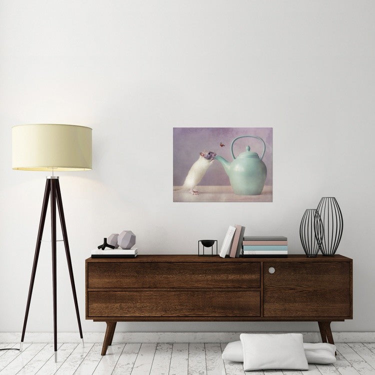 "Snoozy :)" Stretched Canvas Giclee by Ellen Van Deelen, 32x24"