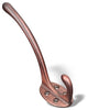 Distressed Copper RKI Oval Base Coat and Hat Hook, RKIHK5812DC