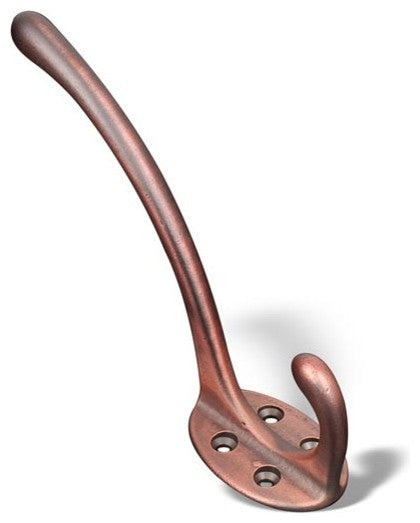 Distressed Copper RKI Oval Base Coat and Hat Hook, RKIHK5812DC