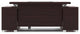 79" Modern Ford Dark Walnut Wood Adjustable Height Desk 4-Drawer Storage