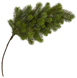 36" Pine Artificial Hanging Flower, Set of 4