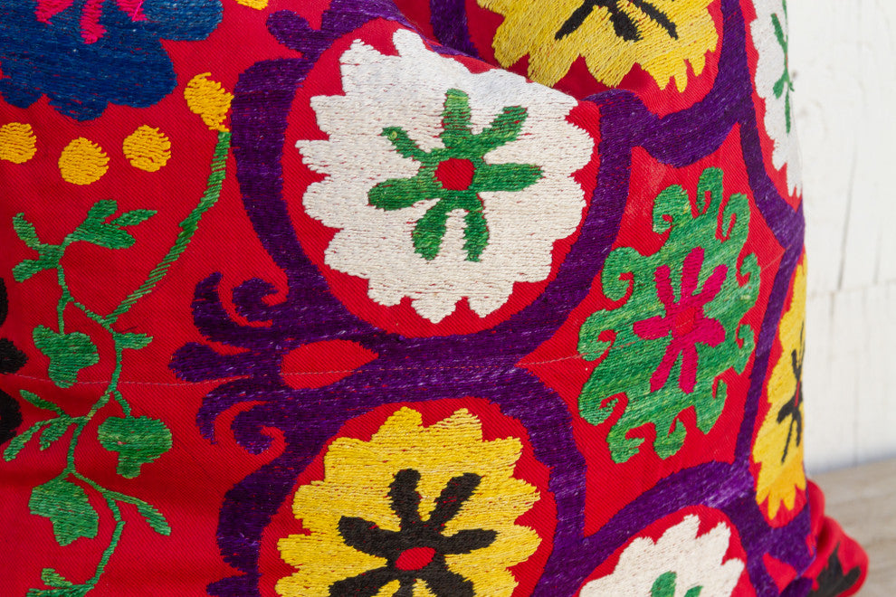Veeda Vintage Suzani Square Pillow