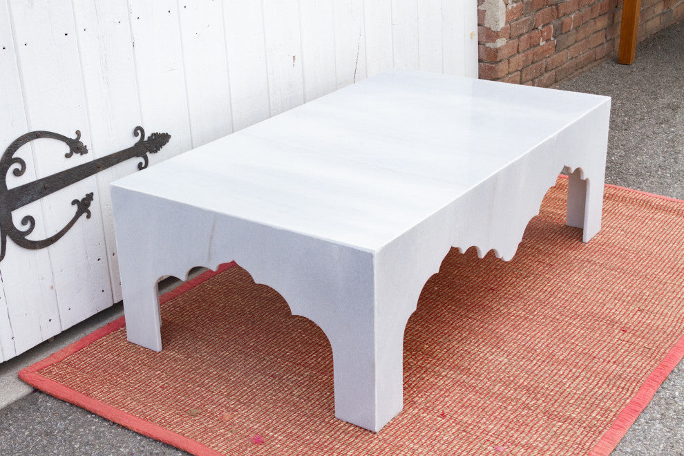 Elegant Taj Marble Coffee Table