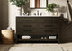 Home Living 54" Single Bathroom Vanity, Mocha Brown