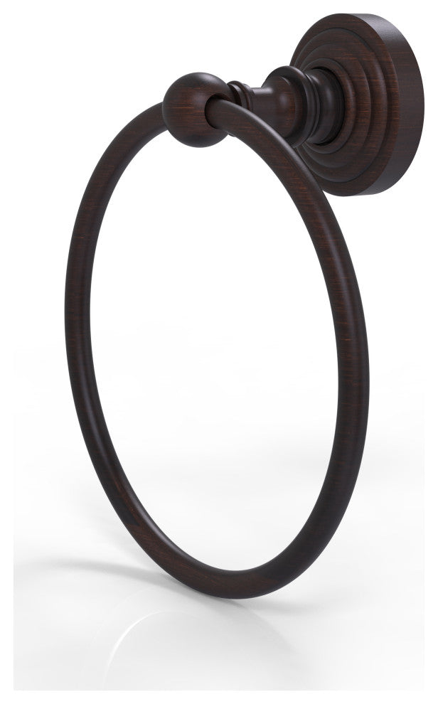 Waverly Place Towel Ring, Venetian Bronze