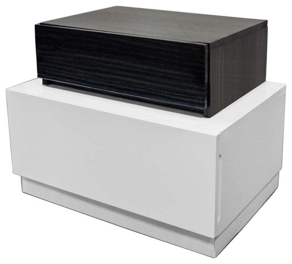 Ireland Modern White Nightstand