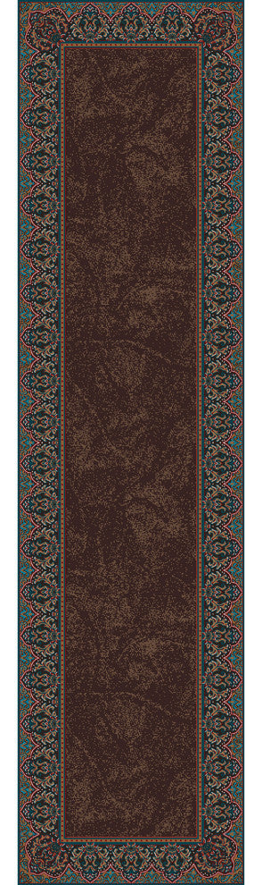 Nubuck, Brown, 2'x8'