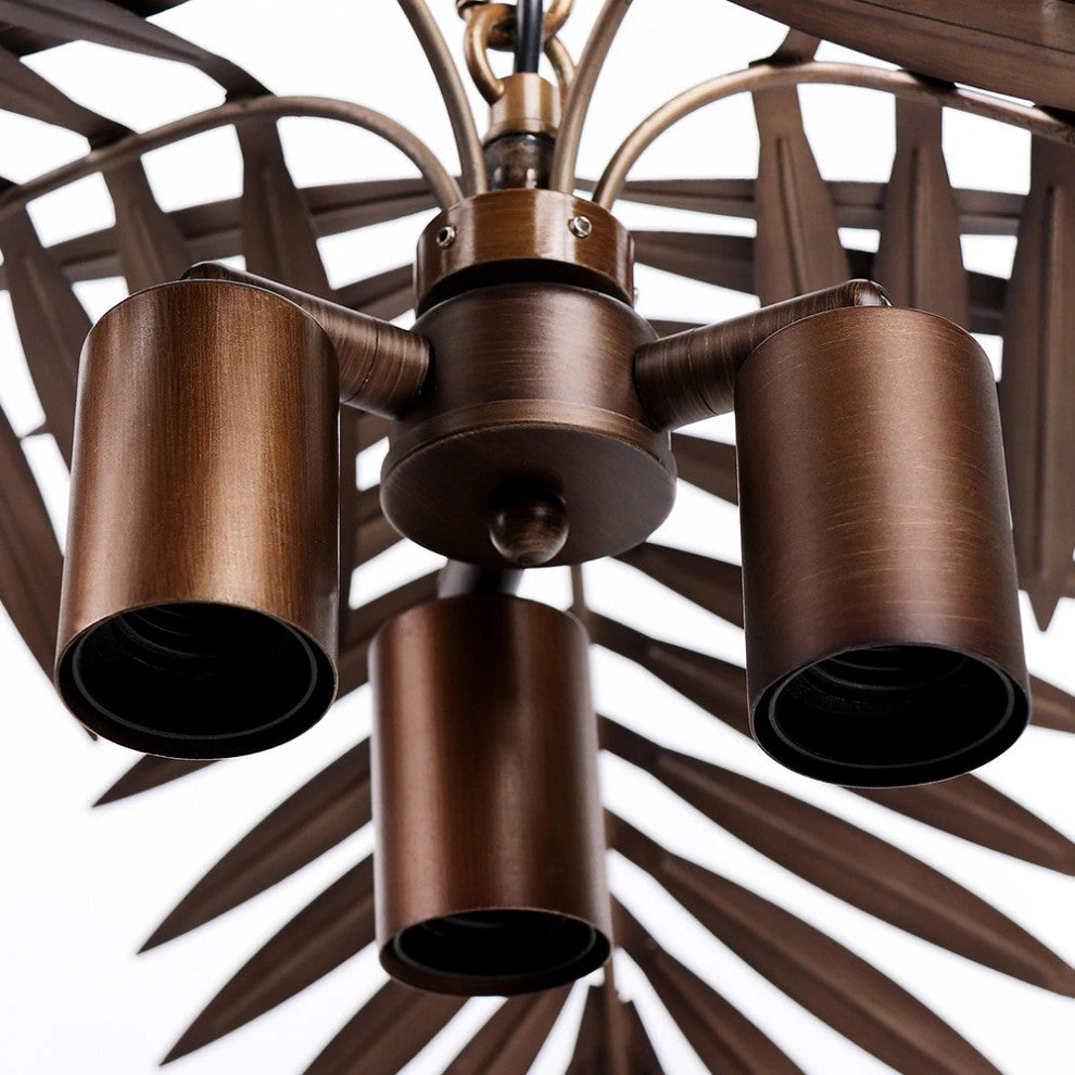 Deinze | Modern Loft Coconut Tree Chandelier for Restaurant, 1 Layer Pendant