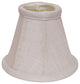 5" White Premium Set of 6 Chandelier Linen Lampshades