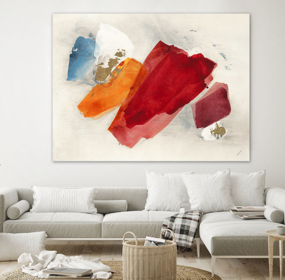 Equilibrium - 72 x 54 by Leah Rei