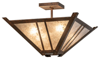 22" Square Arta Semi-Flushmount