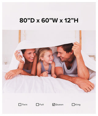 Mattress Pad - White - Queen