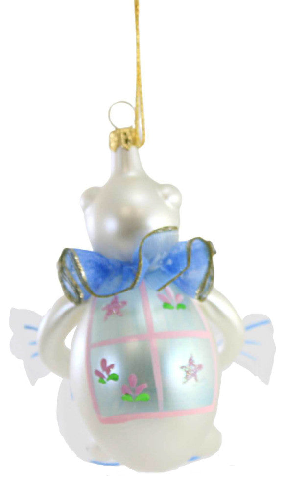 De Carlini Italian Ornaments Baby First Christmas Bear Tree Ornament 1St Birth