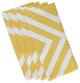 "x" Marks The Spot Stripes Print Napkin, Lemon, Set of 4