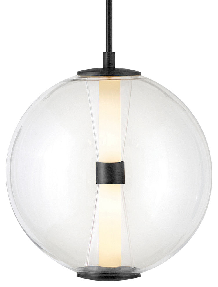 Hinkley Elin Medium Globe Pendant, Black