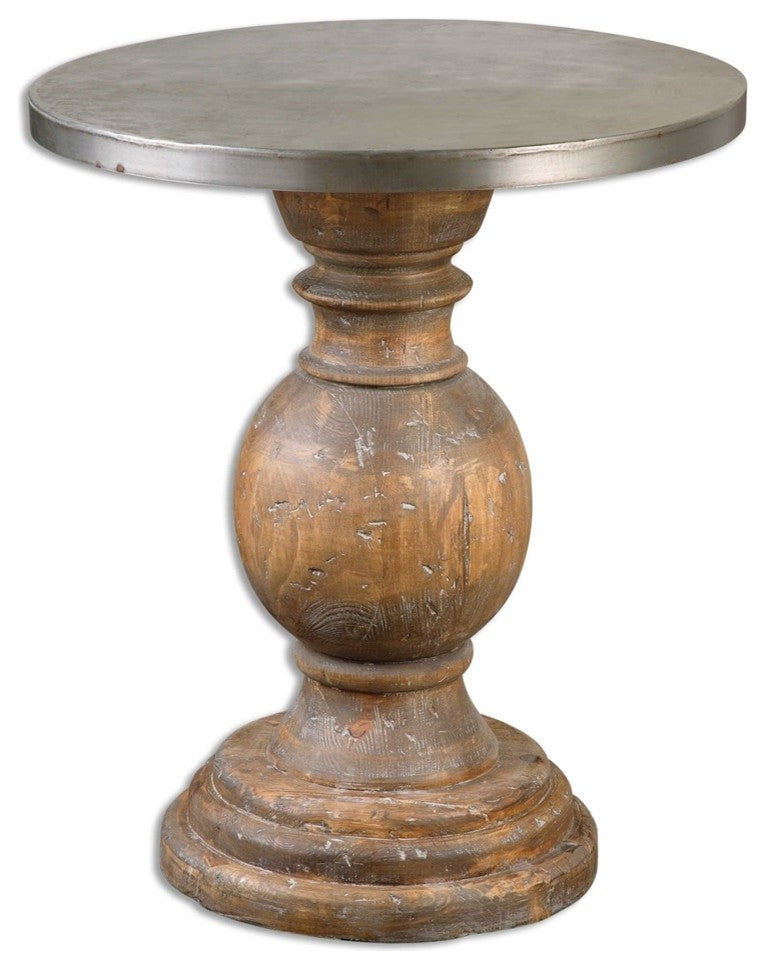 Blythe Wooden Accent Table By Designer Matthew Williams