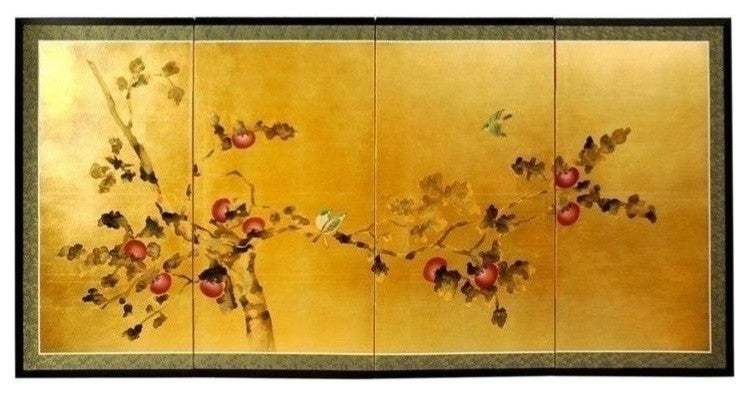 Gold Leaf Cherry Blossom, 24"