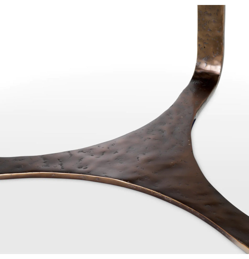 Aluminum Base Dining Table, Eichholtz Cambronne