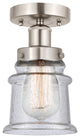 Innovations 616-1F-SN-G184S Canton 1 Light Semi-Flush Mount Brushed Satin Nickel