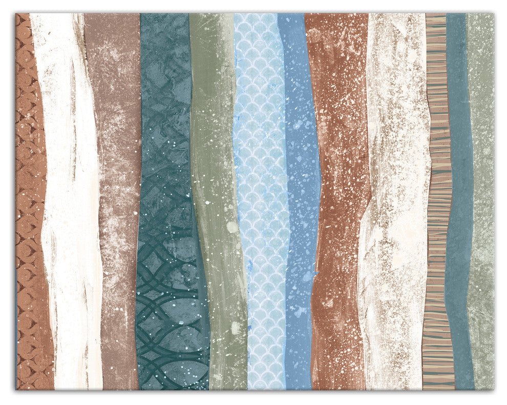 Ocean Patterns 11x14 Canvas Wall Art