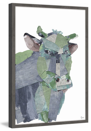 "La Vaca" Framed Painting Print, 16"x24"
