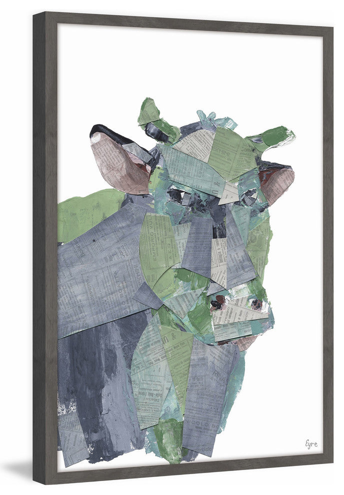 "La Vaca" Framed Painting Print, 16"x24"