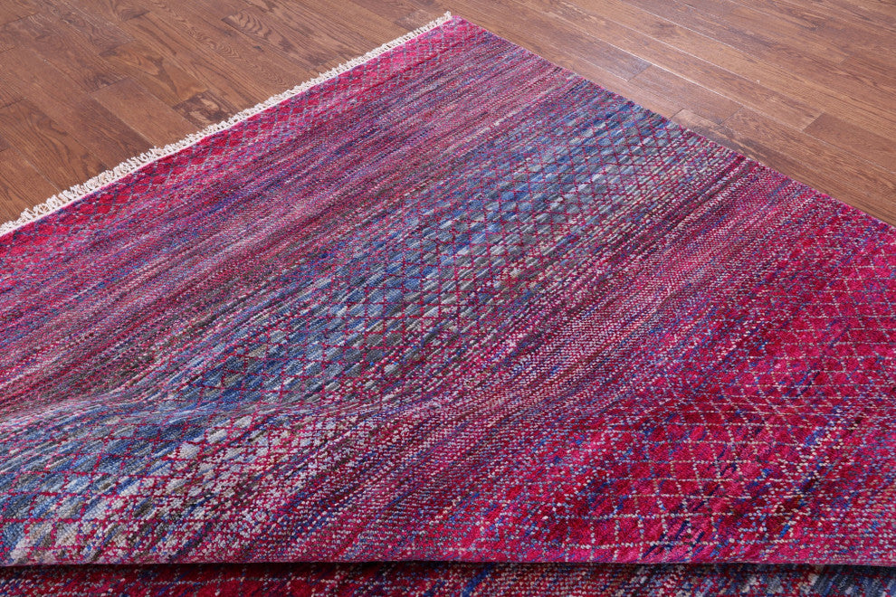 Savannah Grass Handmade Wool Rug 9' 2" X 12' 1" - Q13590