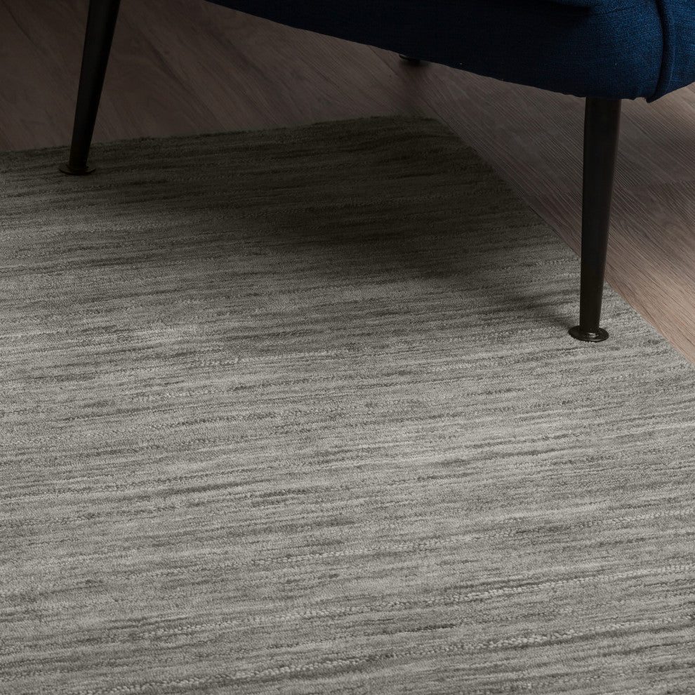 Rafia RF100 Charcoal 8' x 8' Round Rug