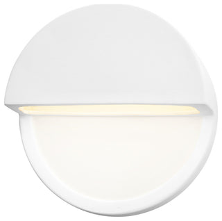 Ambiance ADA Dome LED Wall, Closed Top, Gloss White Exterior/Interior