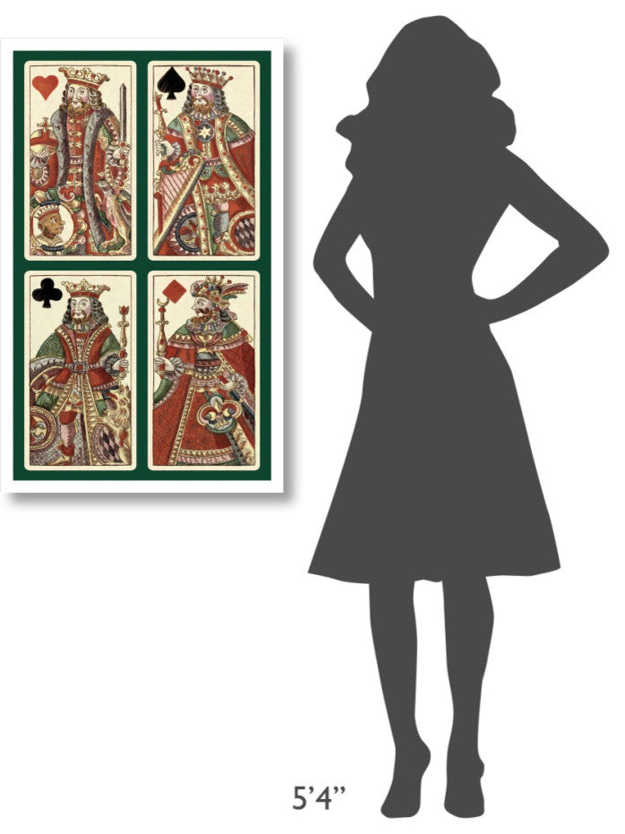 "Kings (Bauern Hochzeit Deck)" Print by Andreas Benedictus GÃŒÂ¦bl, 24"x38"