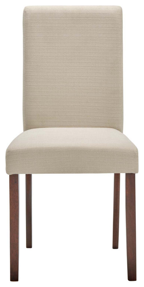 Side Dining Chair, Set of 2, Beige, Fabric, Modern, Cafe Bistro Hospitality