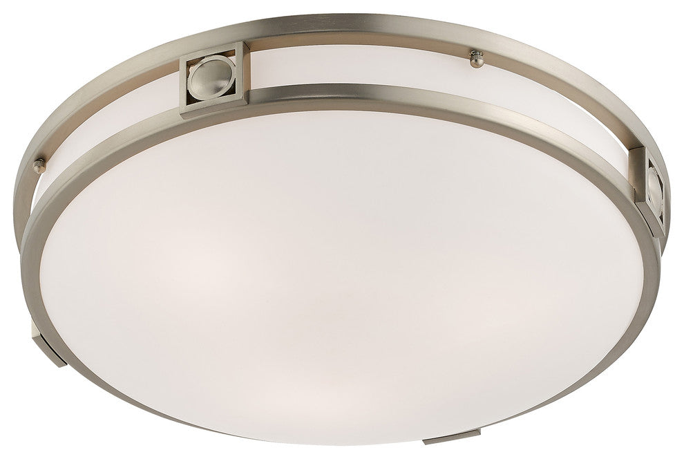 Titania Ceiling Mount, Brushed Nickel