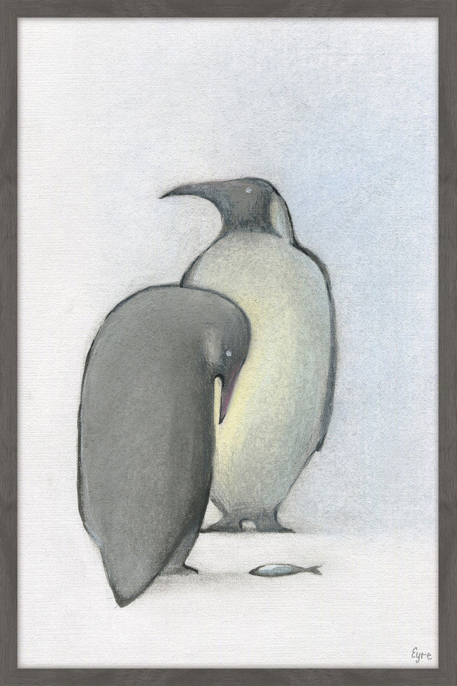 "Role Reversal" Framed Painting Print, 24"x36"