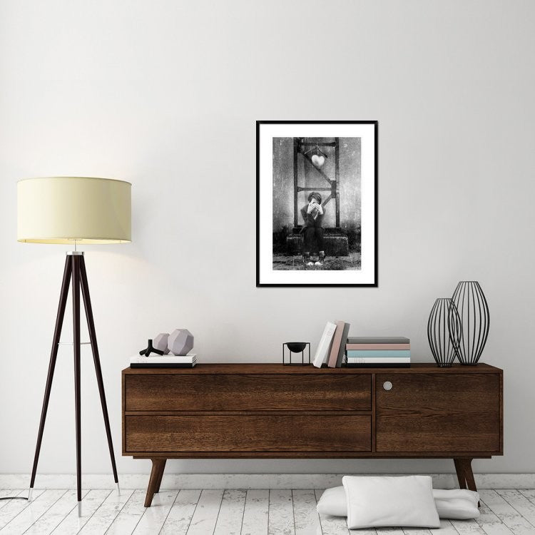 "1St Love" Framed Digital Print by Bez Dan, 28"x38"