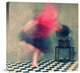 "Hop Skip And Jump" Stretched Canvas Giclee by Mel Brackstone, 22"x22"