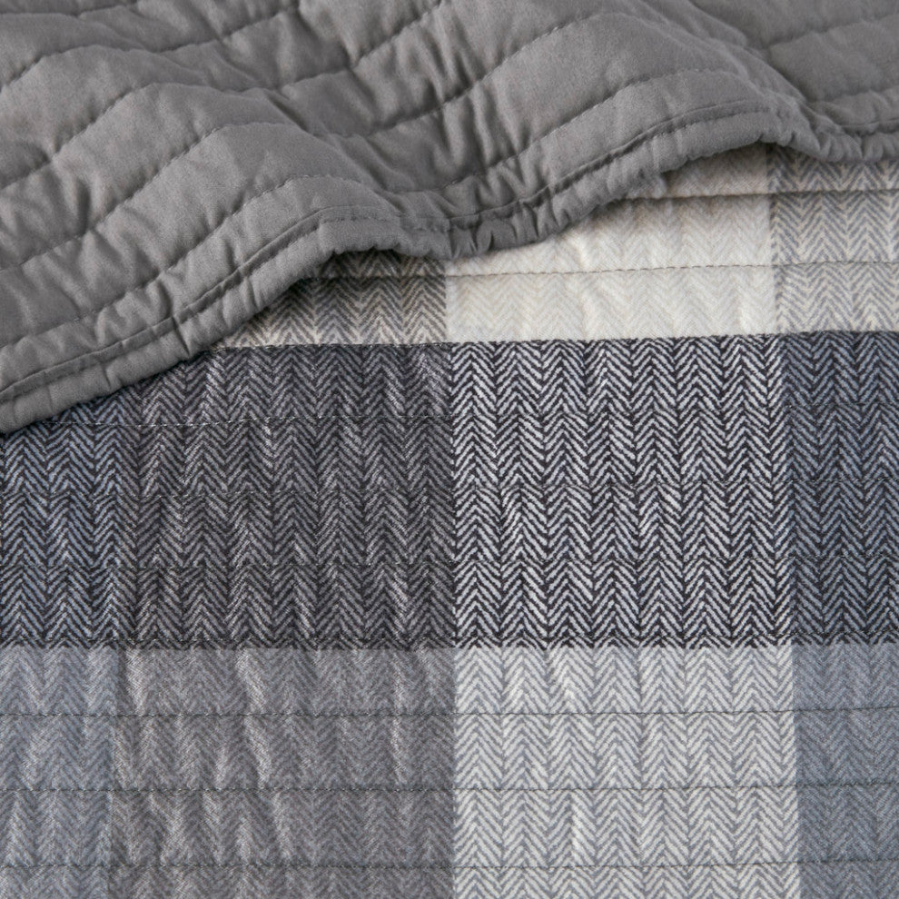 Madison Park Ridge 6 Piece Reversible Plaid Daybed Cover Set