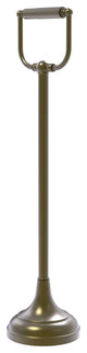 Free Standing Toilet Tissue Holder, Antique Brass