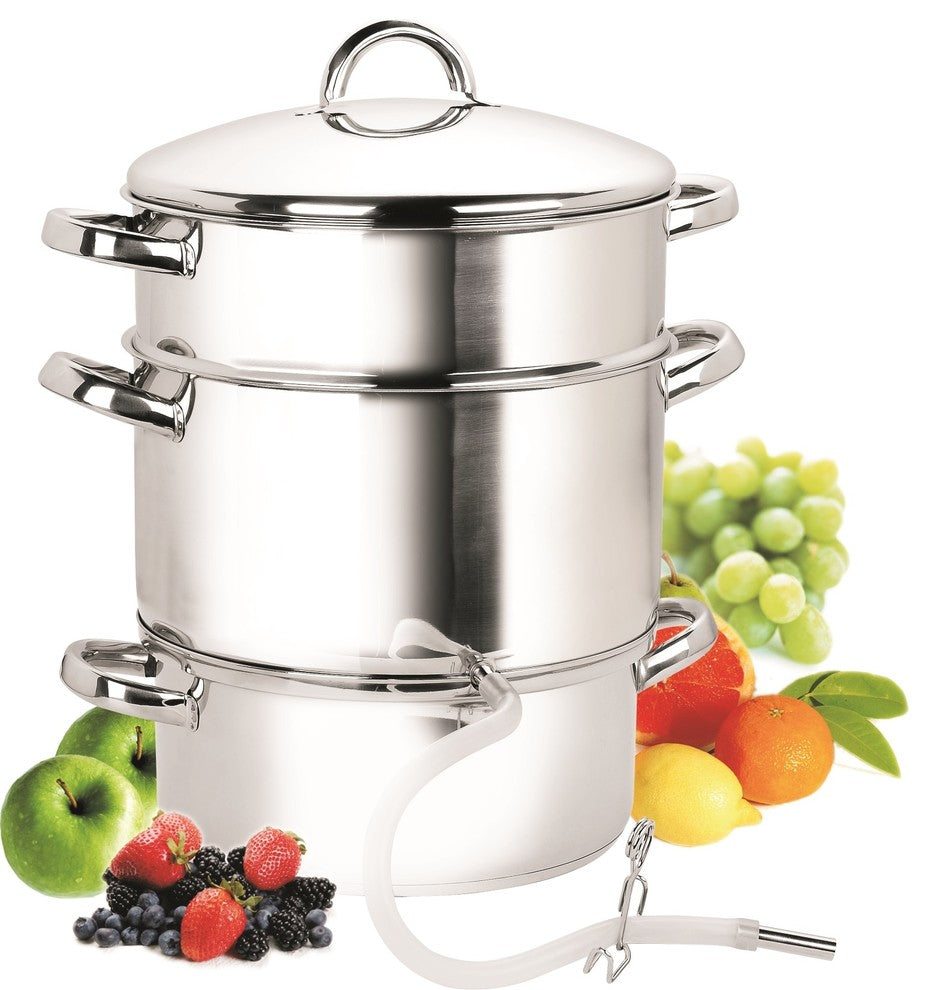 Cook N Home 11-Quart Stainless-Steel Juicer Steamer