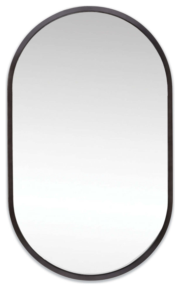 Canal Mirror, Black