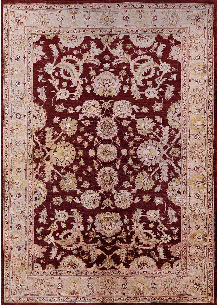Ahgly Company Indoor Rectangle Mid-Century Modern Area Rugs, 7' x 9'
