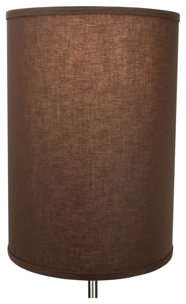 Fenchel Shades, 12"x12"x17" Spider Attachment Drum Lamp Shade, Linen