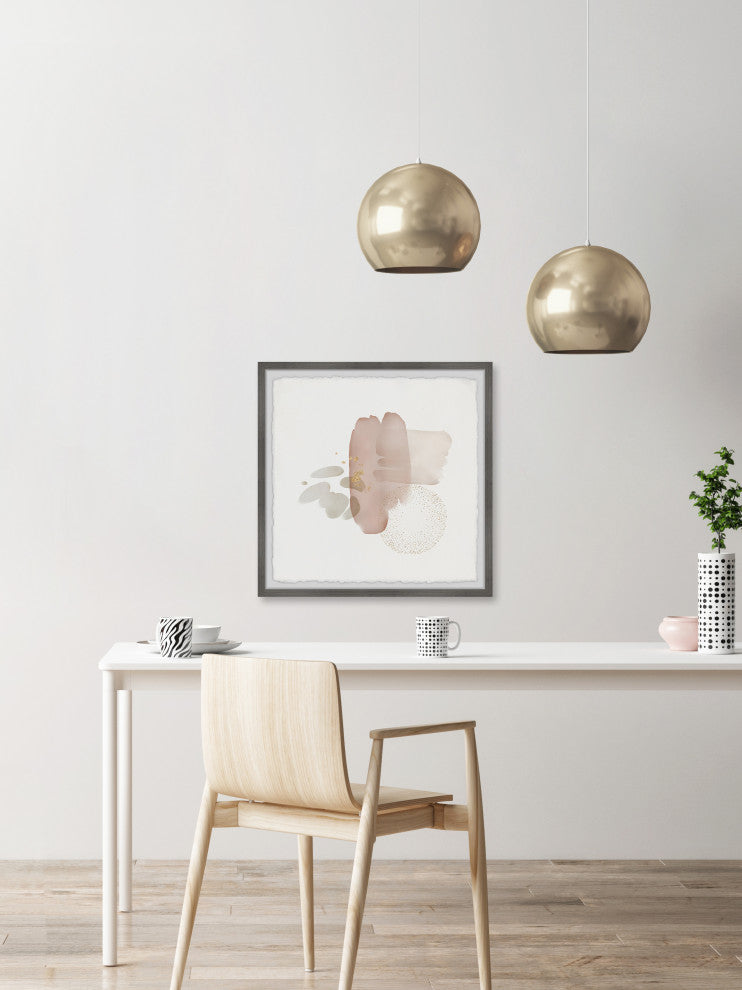 "Hypnotic State" Framed Painting Print, 12x12