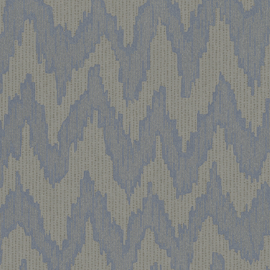 Sample, Geometric Abstract Textured Wallpaper, Big Vertical Zigzags, 32044