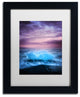 Philippe Sainte-Laudy 'Ice at Sunset' Matted Framed Art